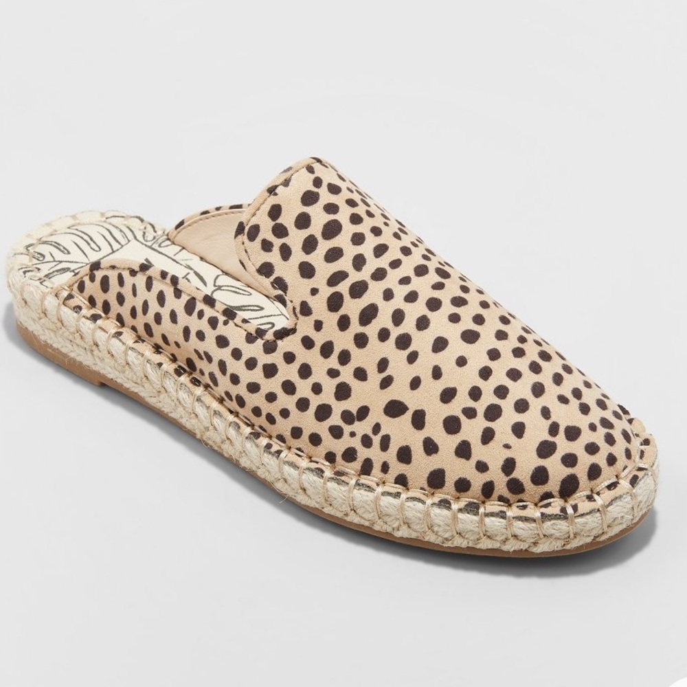 DV for Target Leopard Espadrille Mules